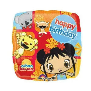 happy birthday Ni-hao-kai-lan balloon