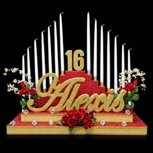 Sweet 16 Candelabras & Candle Lighting Ceremony