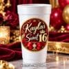 regal design sweet 16 cup photo optional