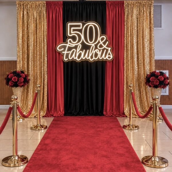 50-fabulous-birthday-backdrop-red-carpet