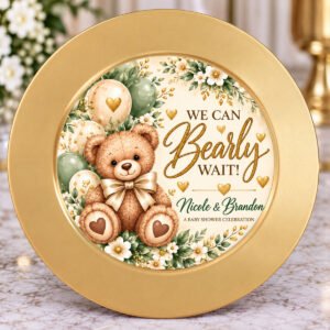 Baby Shower Plate Inserts
