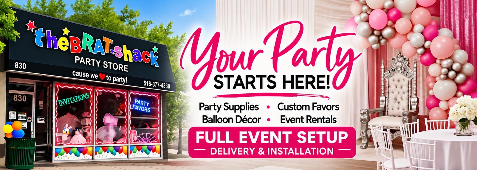 Party Store Celebration Banner4