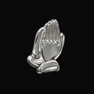 acrylic praying hands