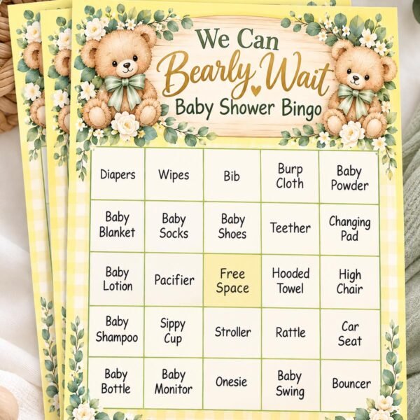bearly_wait_babyshower bingo
